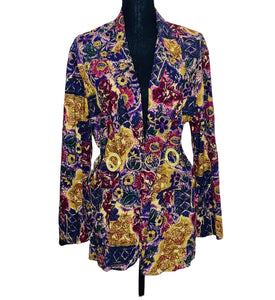 Valerie Abstract Blazer